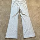 Cache  Gray Dress Pants - Striped Silver Ribbed Flare Vintage Y2K Size: 2 Photo 7