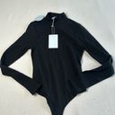 Hill House NWT  Home Black The Luna Bodysuit Photo 2