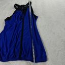 City Chic  Top Womens Size 16 Blue Sleeveless Halter Neck‎ Preppy Date Minimalist Photo 5