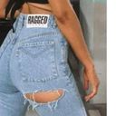 The Ragged Priest  Bum Cut Cheeky Jeans-26”-Light Wash Photo 9