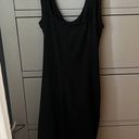 Black mini dress with cut out Size M Photo 1