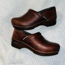 Dansko  Leather Clog Slip On Shoes sz 37 Photo 0