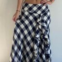 Ralph Lauren Plaid Checkered Maxi Skirt  Size 4 Photo 2