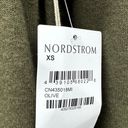 Caslon NWT  Olive Green Funnel Neck Pullover Sweater Sz XS Photo 4