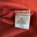 Dress Barn Burnt orange V-neck button up shirt size XL Photo 6