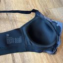 All In Motion  Black Camo Zip Front High Impact Sports Bra | 34B Photo 5