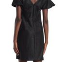 Trina Turk NWT  Black Barley Shimmer Dress Photo 1