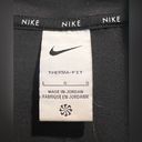 Nike  partial zippered pullover sweatshirt / jacket - black & gold - large Photo 2