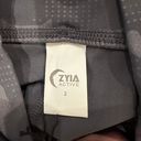 Zyia NWT  Active Gray Battleship Camo Luxe High Rise 7/8 Leggings Photo 4