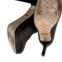 L.A.M.B. Gwen Stefani King Triple Buckle Bootie Olive Gray Platform Heels Size 8.5 Photo 4