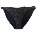 ANDIE  X Demi Moore The Tropez Bikini Bottom Floral Jacquard Black Size Medium Photo 0