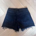 Abercrombie & Fitch  High Rise Mom Shorts Curve Love Black 4” Photo 1