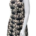 Donna Morgan  Womens Size 2 Dress Fit and Flare Art Deco Style Sheer Cap Sleeves Photo 3