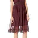 Ted Baker  Deep Purple Porrla Frill Lace Midi Dress Photo 3