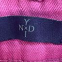 NYDJ  Cropped Pants Cuffed Fuscia Size 10 Photo 9