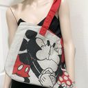 Disney  Mickey & Minnie Mouse Kissing 2- Sided Canvas Tote Bag New (Old Stock) Photo 1