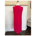 Lush Clothing LUSH V-Neck Button Front Raspberry Sleeveless Mini Dress SZ M Photo 9