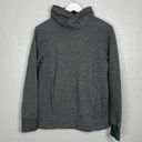 Lululemon  Women 6 Heathered Gray Hoodie Sweatshirt Kangaroo Pocket Thumbholes Photo 0