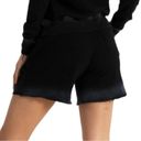 n:philanthropy NEW  small black distressed tie waist gradient coco shorts Photo 1