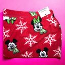 Disney  Mickey Minnie Mouse red two piece ladies red pajama set NEW Small Photo 3