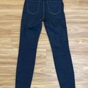 L'AGENCE Margot Midnight Skinny High Rise Crop Blue Jeans Size 25 Inseam 27" Photo 2