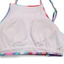 Raisin's  Kaori Multicolor High Square Neck Bikini Top with Strappy Back Size XS Photo 5