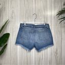 frame denim NEW Frame La Grand Garçon Short in Heath Lane Cutoff Frayed Raw Hem size 29 NWT Photo 2