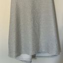 Ro & De  silver shimmer metallic sleeveless twist front top sz Medium Photo 6