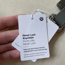 Lululemon Never Lost Keychain - Grey Sage/White Opal Photo 8