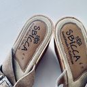 sbicca Horizon Sandals Size 6M Suede Beige Casual Wedge Sandals for Women Photo 5