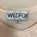 Wildfox  light pink "Meow!" loose-fit tank top size XS Photo 5