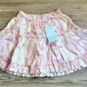 Hill House  The Paz Top and Skirt Set Linen in Candy Kaleidoscope Size M NWT Photo 6