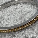 Monet  Women Bangle Bracelet Gold Silver Tone Metal Twist Rope Accent READ DESC. Photo 2