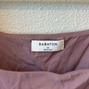Aritzia Babaton  contour square neck tank thong bodysuit in mauve Photo 1