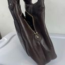 Coach  Campbell Shoulder Bag Hobo Carryall Dark Brown Leather Photo 5