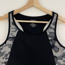 Torrid Black Grey Camo Plus Size Stretch Active Workout Racerback Sports Bra Photo 3