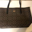 Coach City Tote In Signature Canvas Photo 2