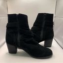 Anthropologie  Matisse Harper Black Suede Leather Ankle Boots Women’s 8M Bootie Photo 7