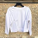 Lucky in Love  White ZIPS ARE SEALED Sweatshirt/Jacket. Size Large. NWT Photo 4