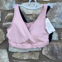 Secret Treasures  2-pack nursing sleep bras pink & black size small NEW Photo 2