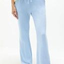 Billabong New.  sky blue wide leg sweat pants. Small. Retails $59 Photo 0