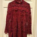 Love Riche  Lace Burgundy Dress size small Photo 0