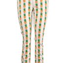 Pistola Pineapple Pina Colada Jeans Pants Dopamine Kitsch Print Cream Gold sz 29 Photo 2