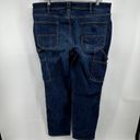 Carhartt  Straight Leg Jeans Double Knee Carpenter Utility Workwear Cotton 16T Photo 2