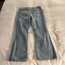 American Eagle Outfitters 90s Boot Cut Light Wash Distressed Flare Jeans Size 16 Photo 6