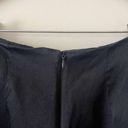 ZARA Black High Waisted Satin Effect Trouser Shorts Size Medium Photo 3