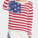 Grayson Threads  Pull Over Cable Knit American Flag Novelty Sweater Graphic S Photo 12