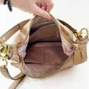 Coach  Kristin Leather Adjustable Strap Hobo Shoulder Handbag Beige Photo 10