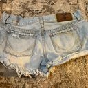 Victoria's Secret Women’s Victoria secret pink denim distressed shorts. Size 4.  Photo 1