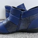 Comfort View Jolene Boots Womens 9M Navy Blue Short Bootie Winter Shoe 3" Shaft Photo 1